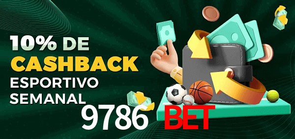 10% de bônus de cashback na 9786 bet